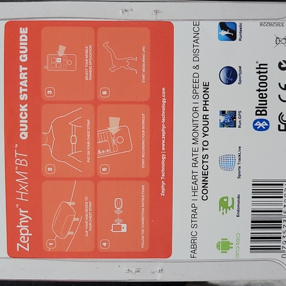 Zephyr HxM "BT" Herat Rate/ Speed & Distance. - Picture 2 of 2